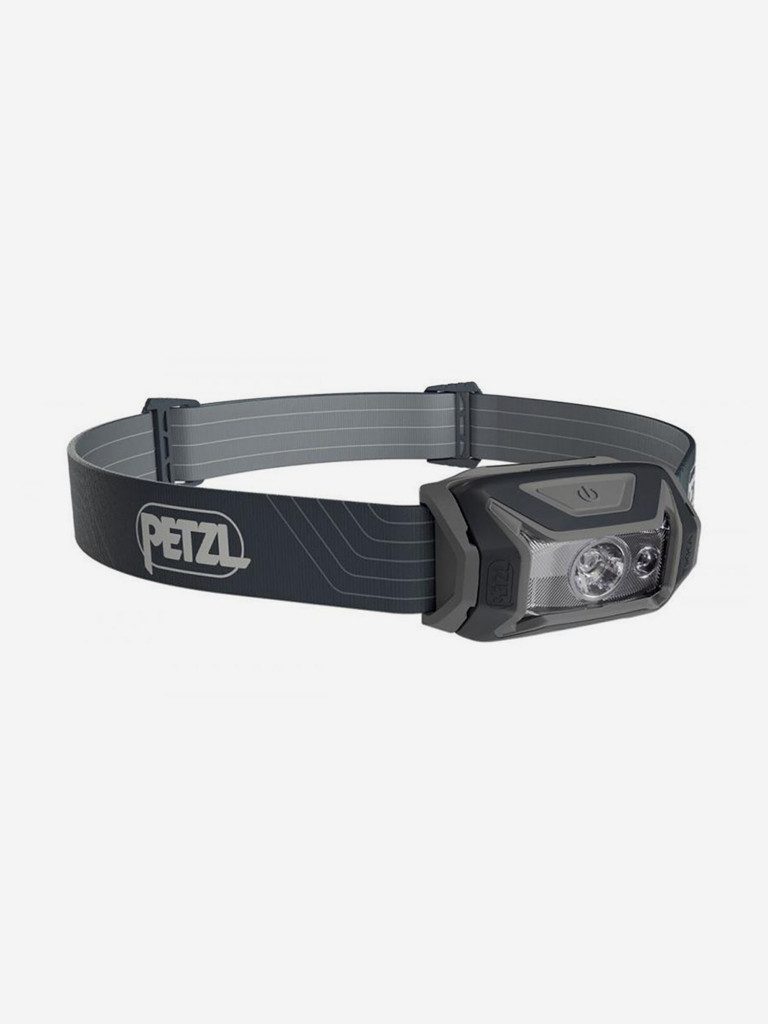 Фонарь светодиодный налобный Petzl Tikka серый, 350 лм, батарейки в комплекте