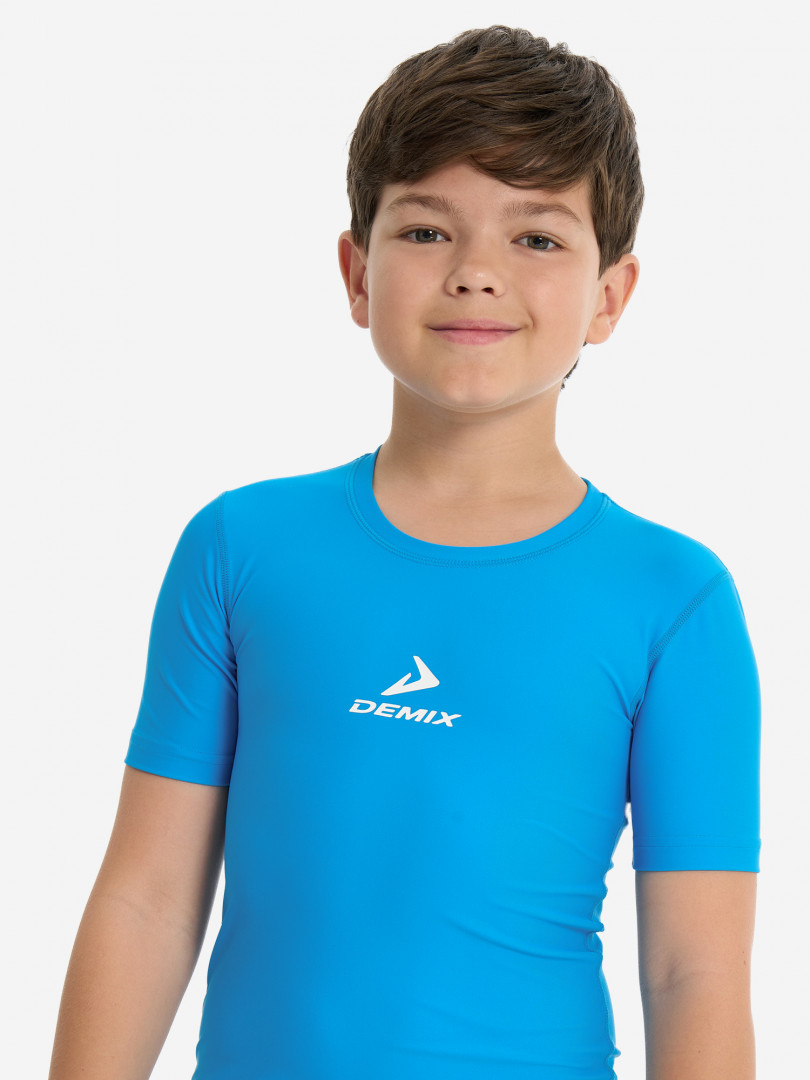 Футболка компрессионная для мальчиков Demix Голубой 599₽
