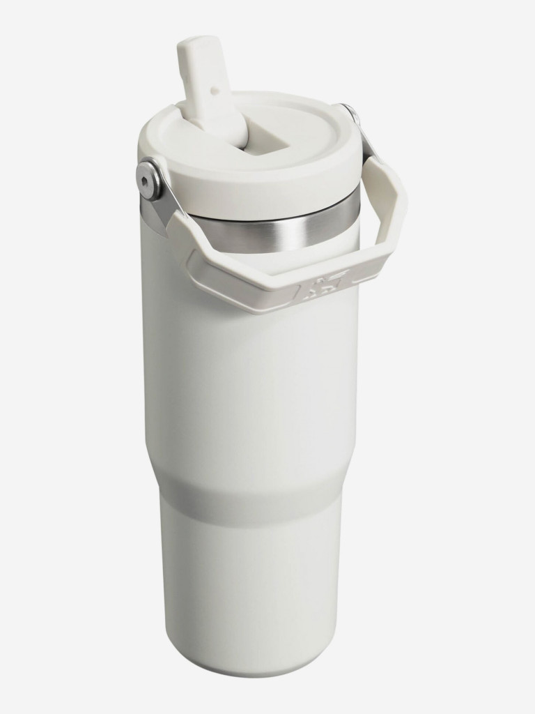 Термокружка Stanley IceFlow Flip Straw 2.0 Tumbler, 890 мл, белая