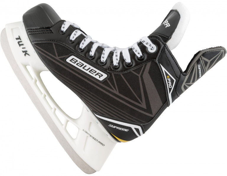 Bauer supreme pro int. Коньки Bauer Supreme Pro. Коньки Бауэр Supreme Pro. Коньки Бауэр Суприм 140. Коньки хоккейные Bauer Supreme 6r Pro.