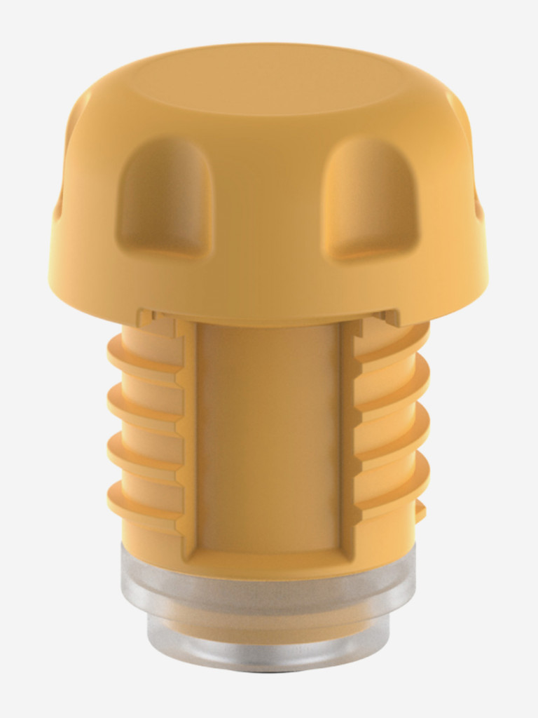 Термос вакуумный для напитков BOBBER Flask 1 литр пробка с наливными каналами, тепло до 48 часов, оранжевый