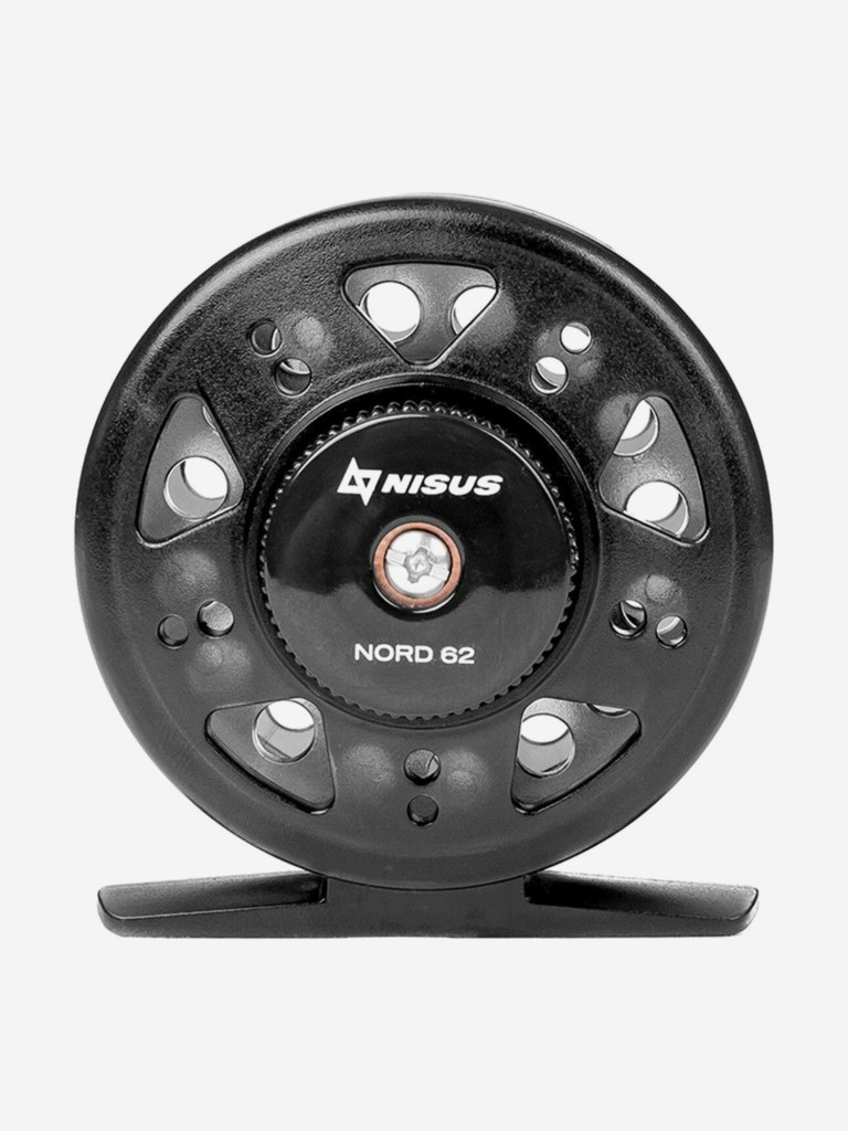 Катушка инерционная Nisus NORD, 62 мм, 1+1 подшипник (N-D500-60)