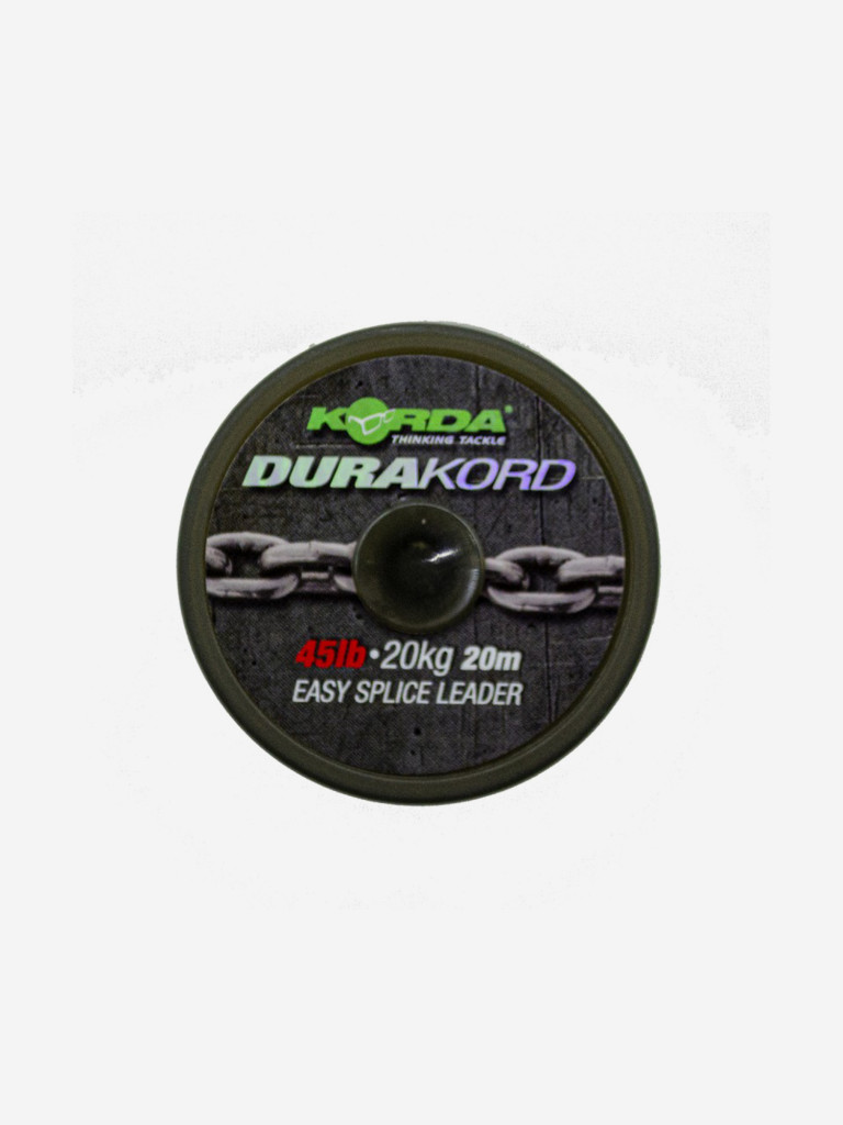 Шок-лидер KORDA Dura Kord Dyneema Spliceable Leader 45lb 20м