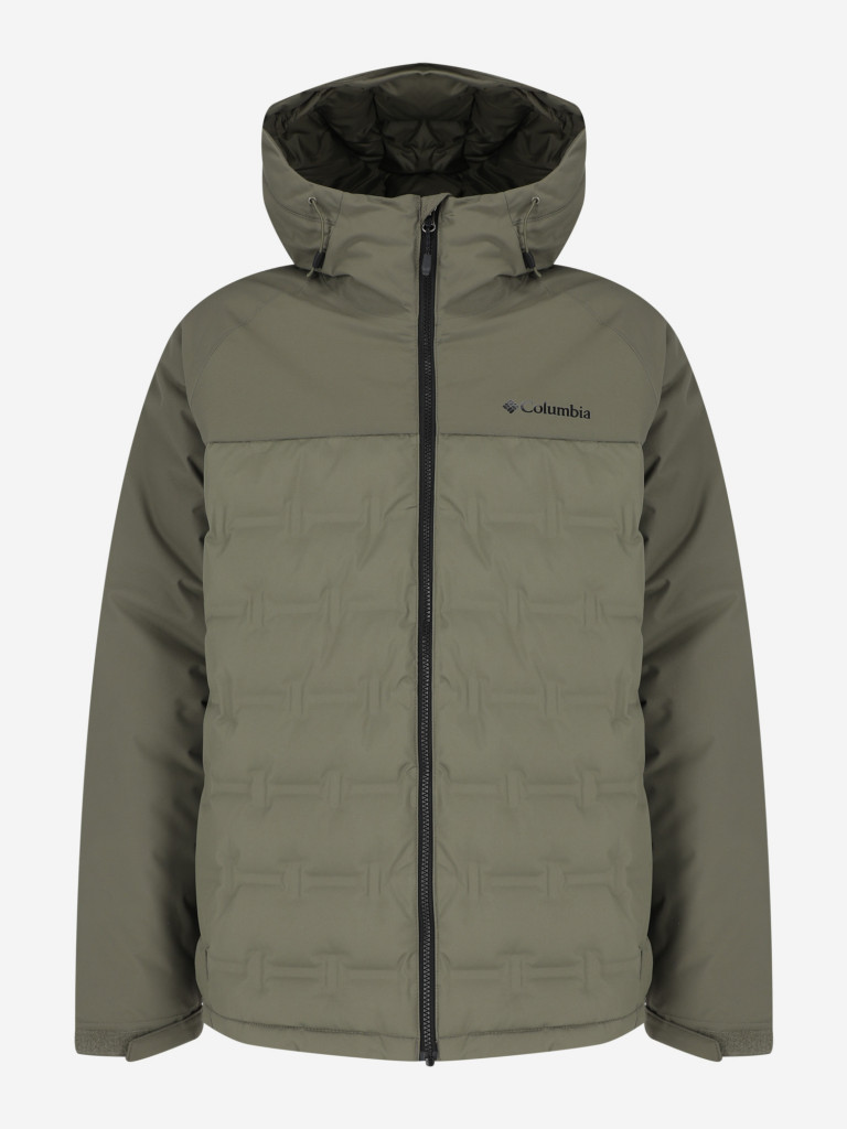 Пуховик мужской Columbia Grand Trek II Down Hooded Jacket зеленый цвет —  купить за 12999 руб. со скидкой 50 %, отзывы в интернет-магазине Спортмастер