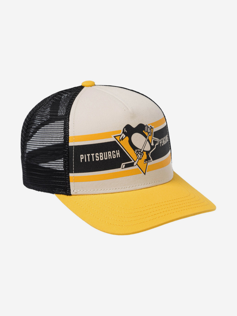 Бейсболка с сеточкой AMERICAN NEEDLE 21001A-PPN Pittsburgh Penguins Sinclair  NHL (желтый)