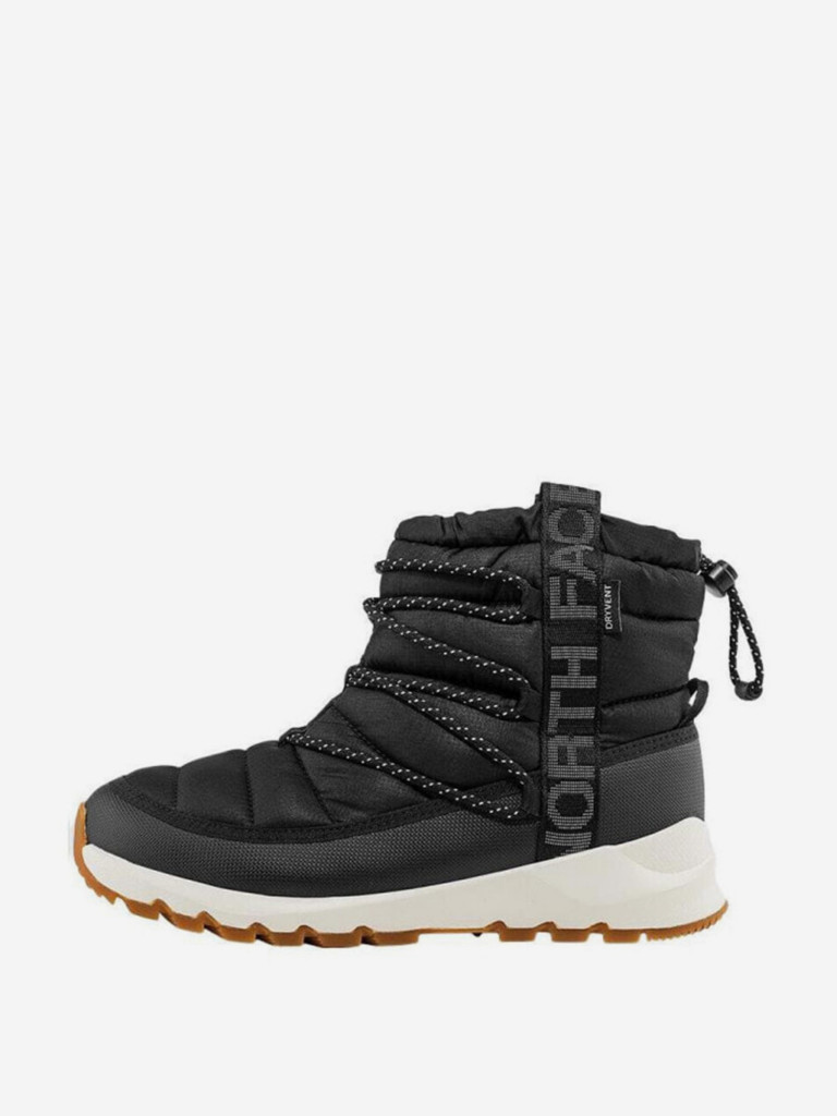 Ботинки водонепроницаемые THE NORTH FACE ThermoBall Lace Up Черно-белые