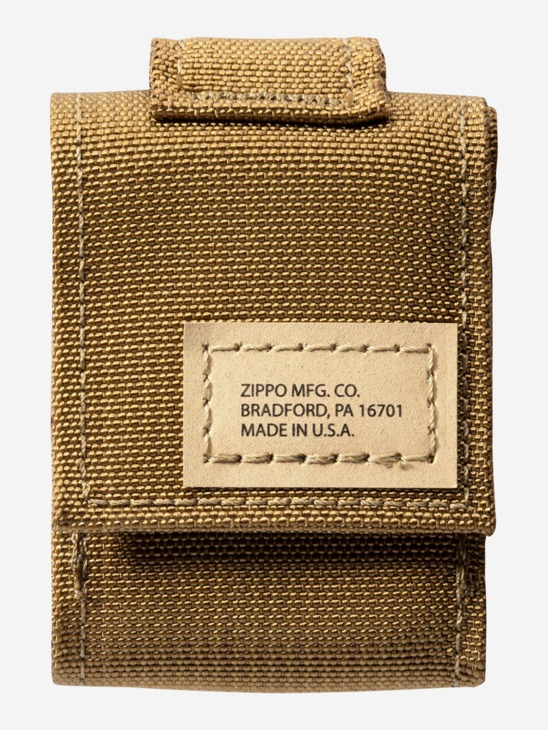 Чехол для зажигалки с нейлоновым фиксатором на ремень ZIPPO