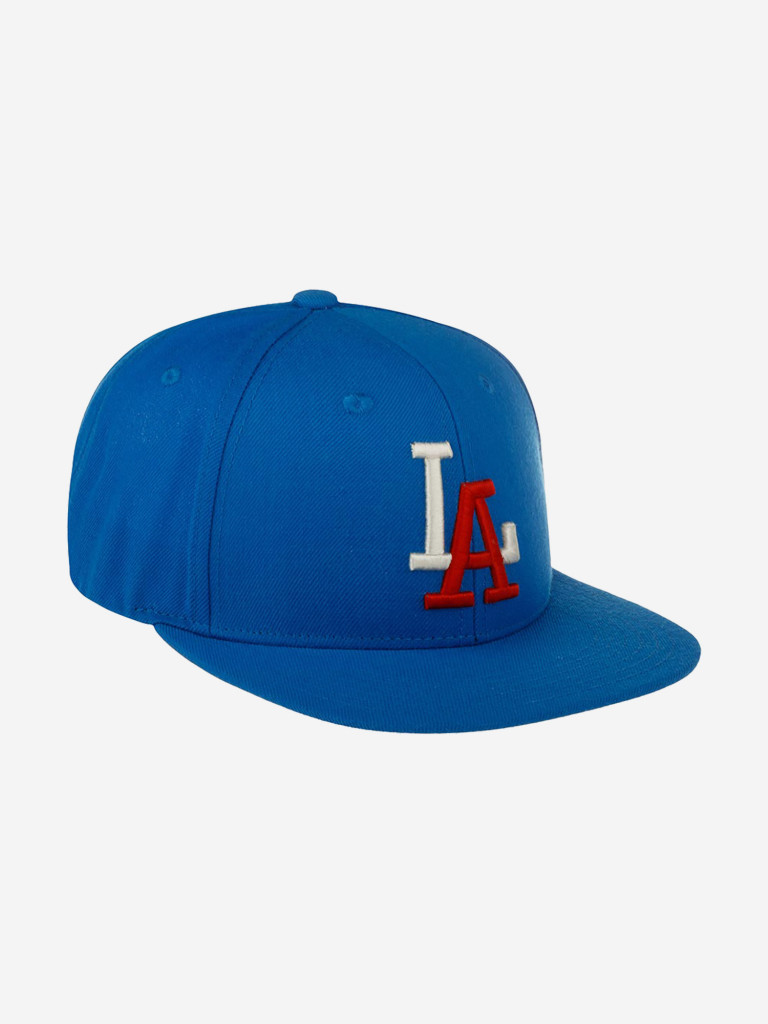 Бейсболка с прямым козырьком AMERICAN NEEDLE 21006B-LOS Los Angeles Angels Archive 400 MILB (синий)
