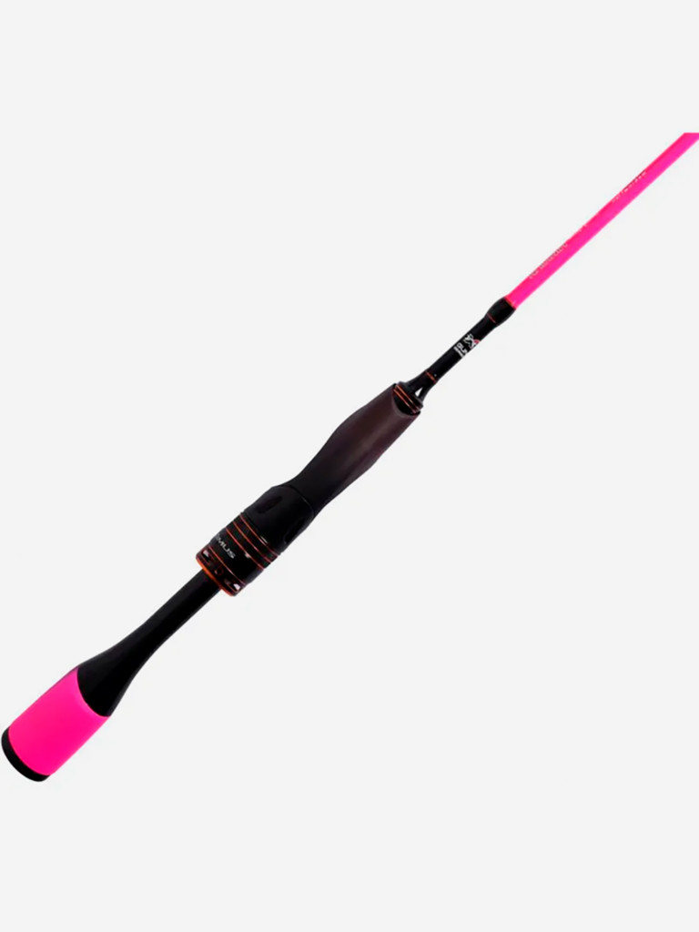 Спиннинг Maximus MINIGUN (Миниган) PINK LE 18UL 1,8 м 2-8 г (top solid) + Шнур Power Phantom Synapse PE 150m, мультиколор #0,4 (7,7кг), 0,10mm