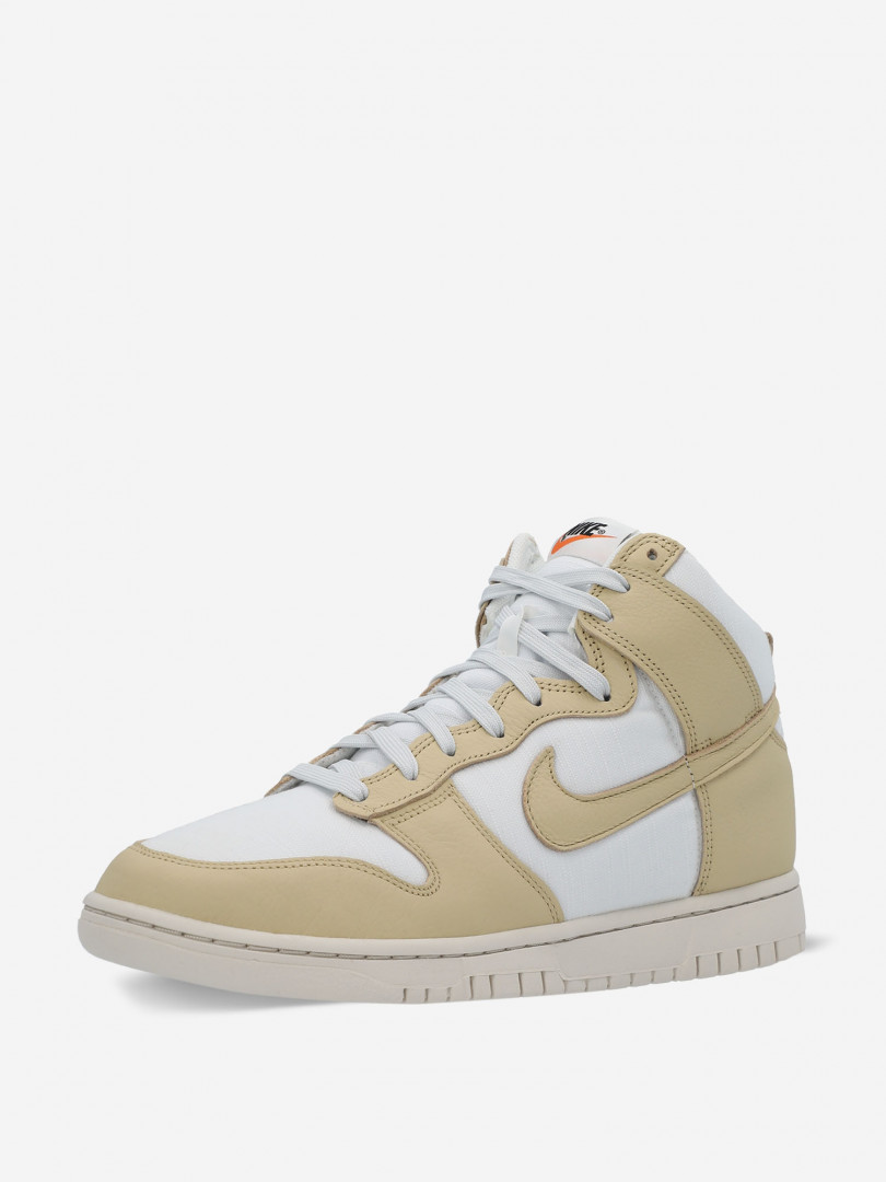 фото Кеды nike dunk high lx, бежевый