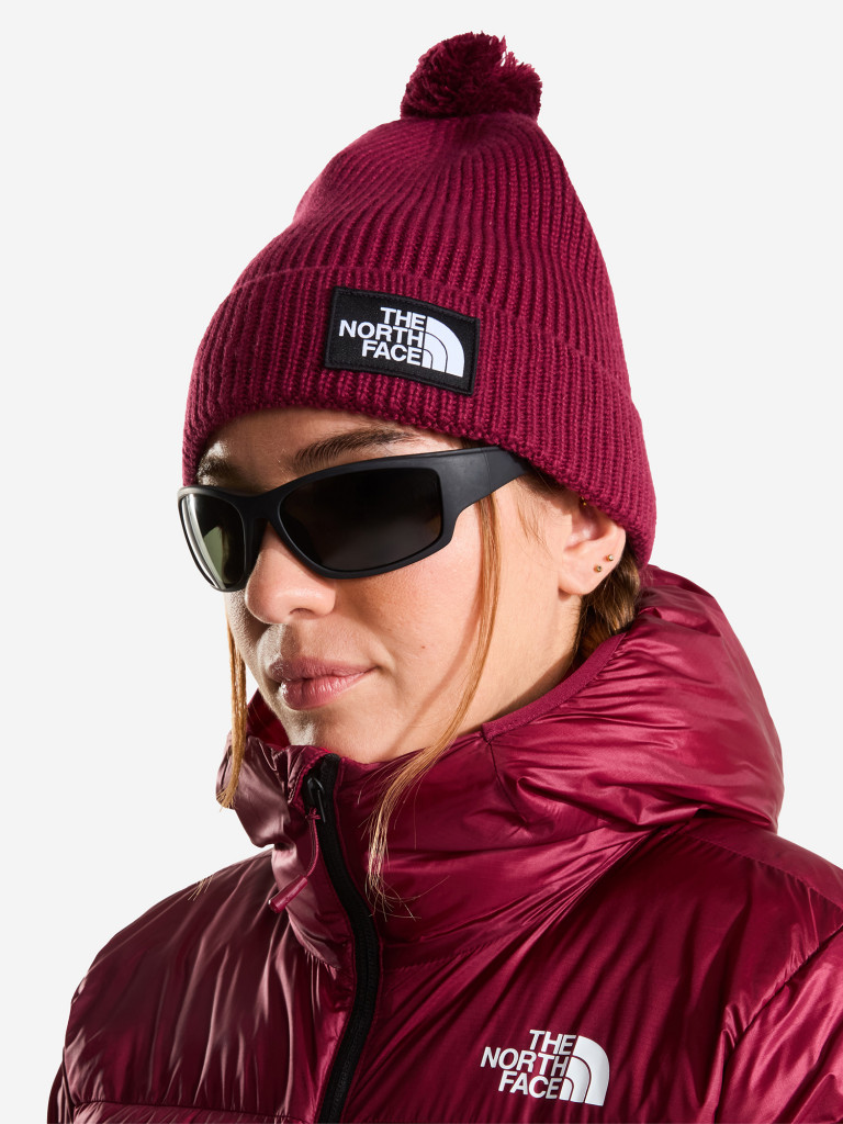 Шапка The North Face Tnf Logo Box Pom Beanie