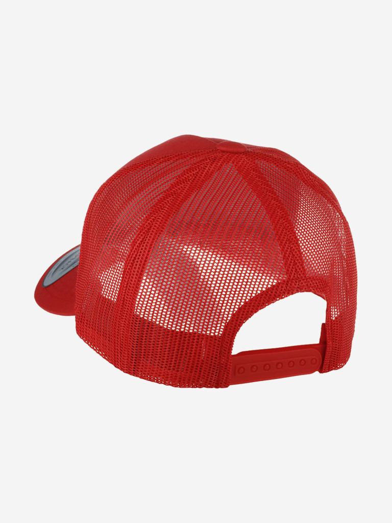 Бейсболка с сеточкой FLEXFIT 6506 (красный)