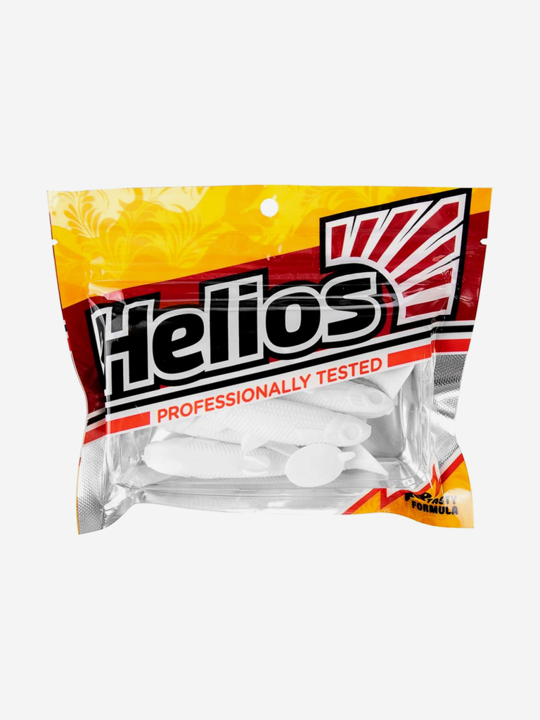 Мягкая приманка Helios Nelma, 3,15" / 8 см, White, 6 штук (HS-26-001)
