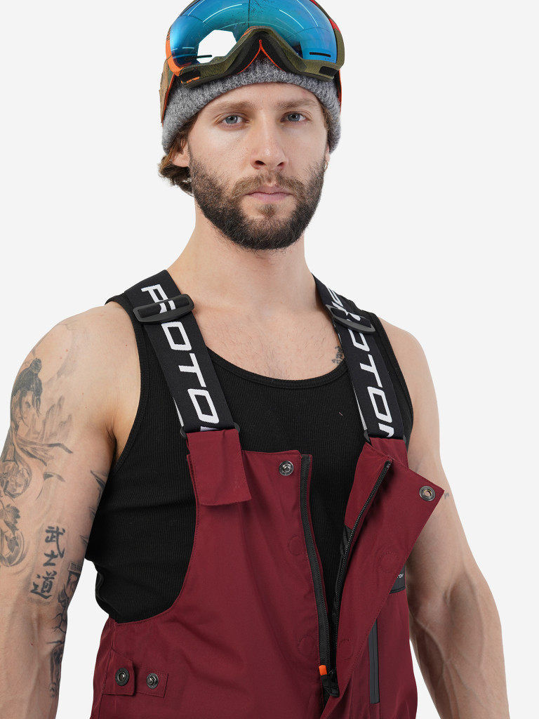 Полукомбинезон мужской Proton Burgundy