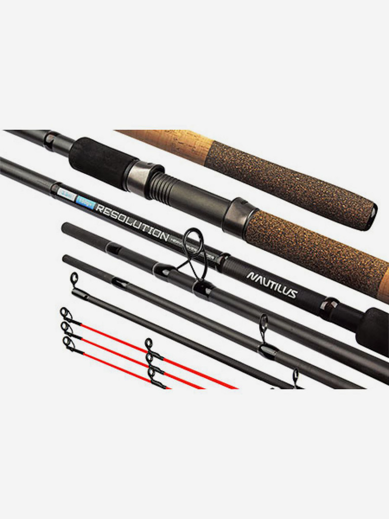 Удилище фидерное Nautilus Resolution River Heavy feeder 390см 150гр+ NRRHF13XH