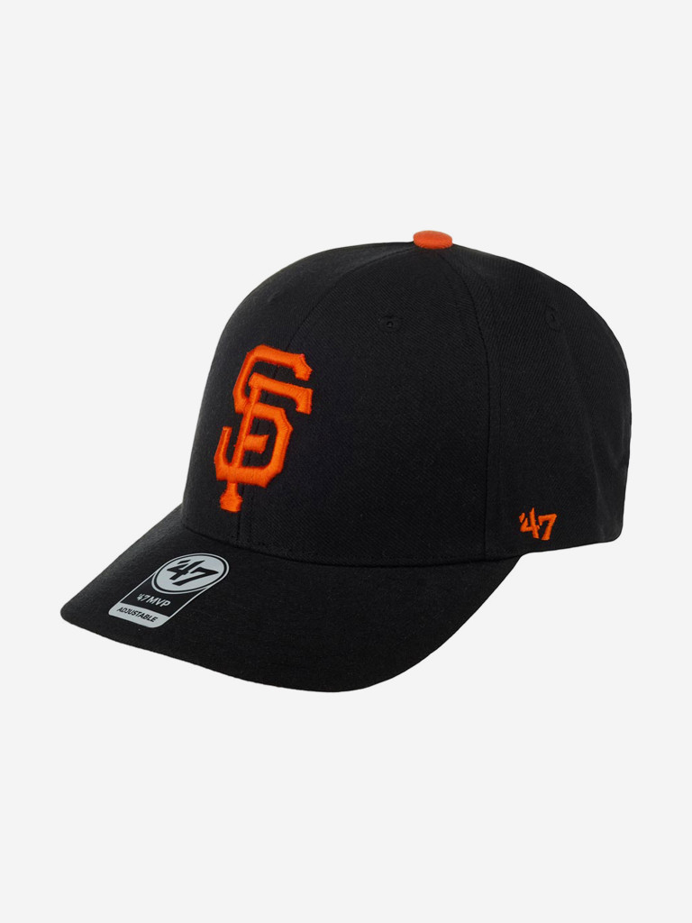 Бейсболка 47 BRAND B-MVP22WBV-BKO San Francisco Giants MLB (черный)
