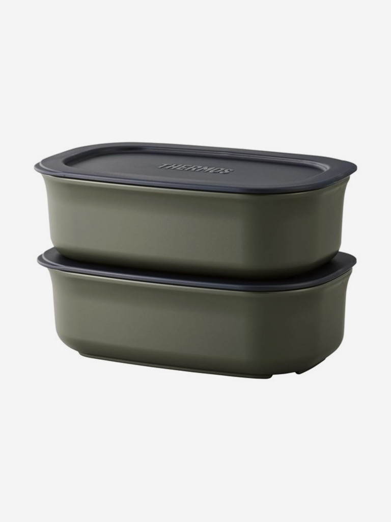 Термос THERMOS JEA-801 KKI, с контейнерами, 0.8л
