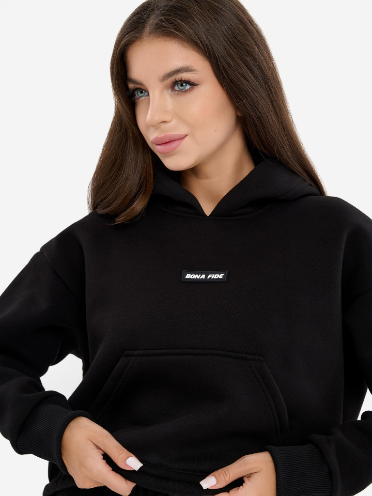 Худи с начесом Bona FidePrime Hoodie Black