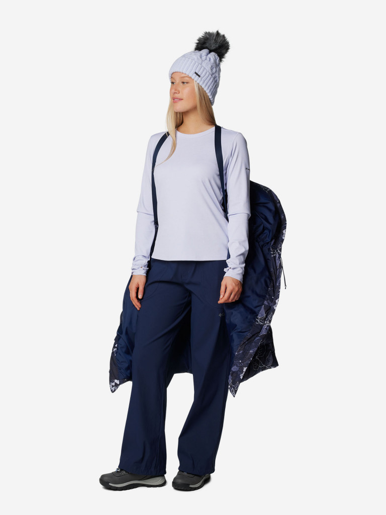 Пуховик женский Columbia Boundless Days Print Long Down Jkt