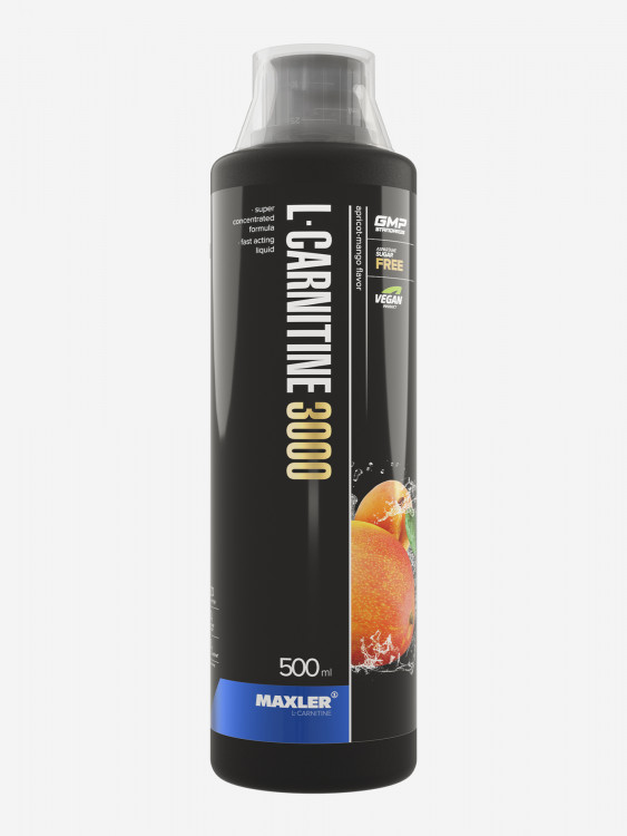МАКСЛЕР Л-Карнитин 3000 (вкус: абрикос-манго) / MAXLER L-Carnitine 3000 (Apricot-Mango flavor) 500 мл