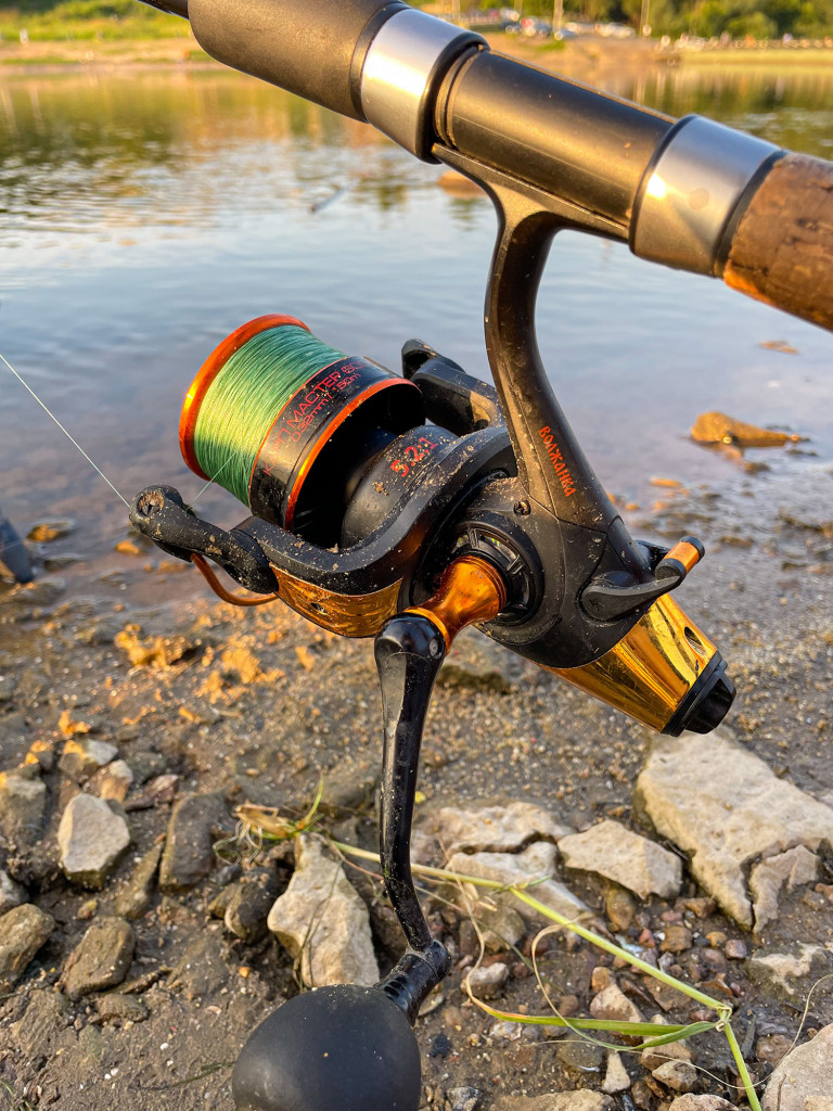 Катушка карповая с байтраннером Волжанка Карп Мастер 3000