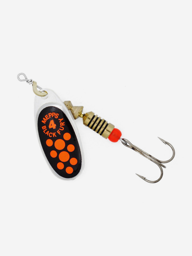 Блесна Mepps BLACK FURY ORANGE AG №4