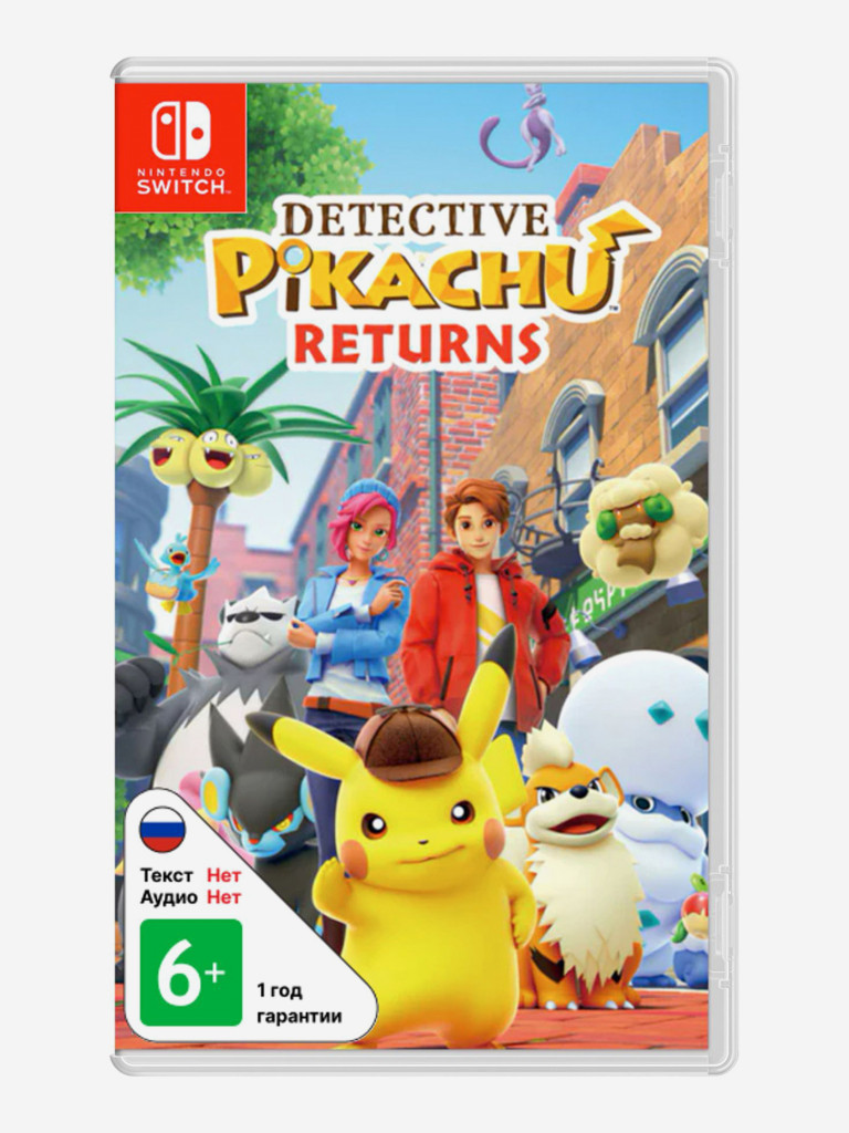 Игра Nintendo Switch Detective Pikachu Returns