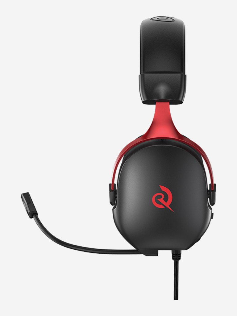 Наушники полноразмерные игровые QCY Heroad VN200 PRO, черно-красные