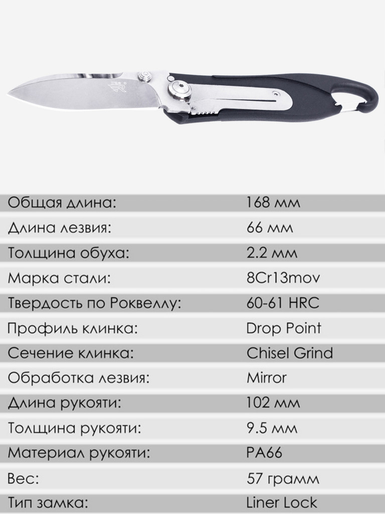 Складной нож SanRenMu 7048LUC-PH-T5