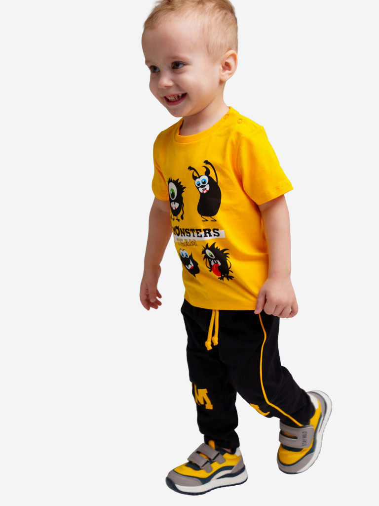 Комплект для мальчиков: футболка, брюки PlayToday