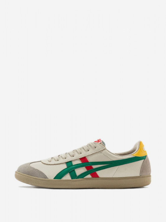 Кеды Onitsuka Tiger Tokuten White Beige Red Green