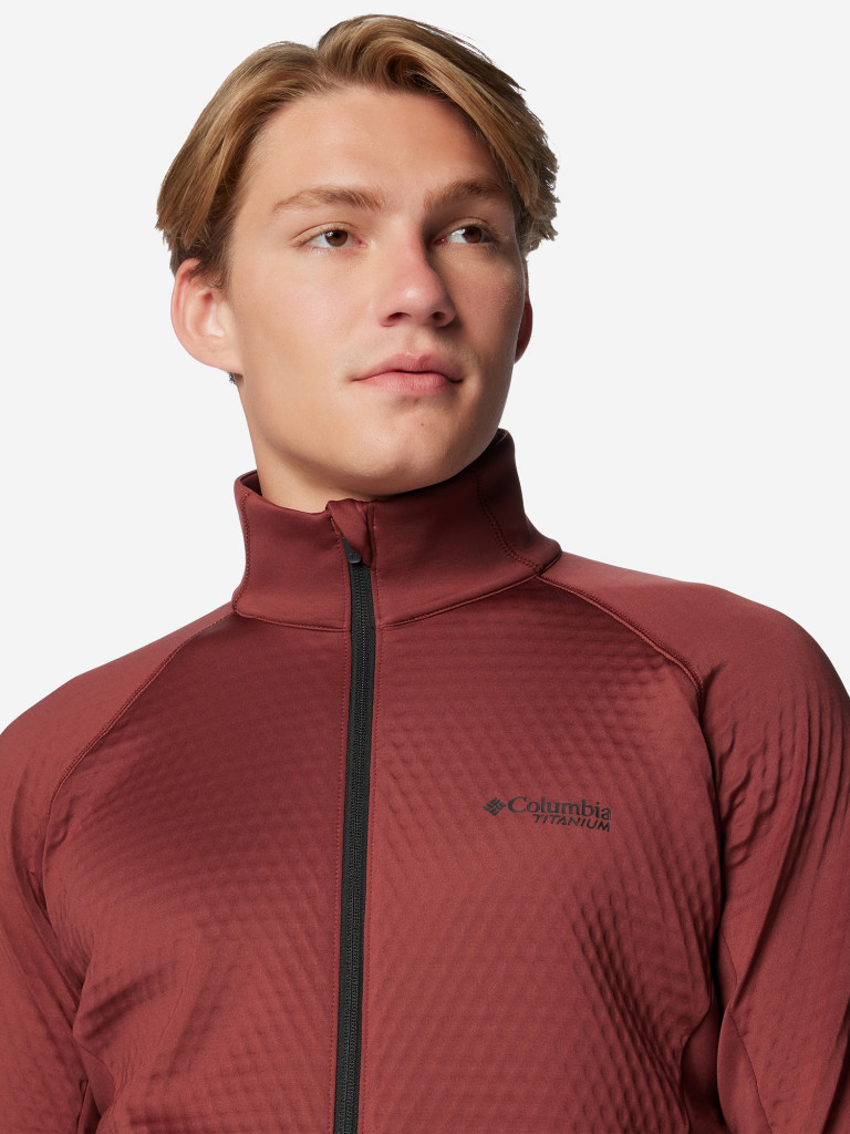 Толстовка мужская Columbia Crystal Leaf Omni-Heat Helix Full Zip