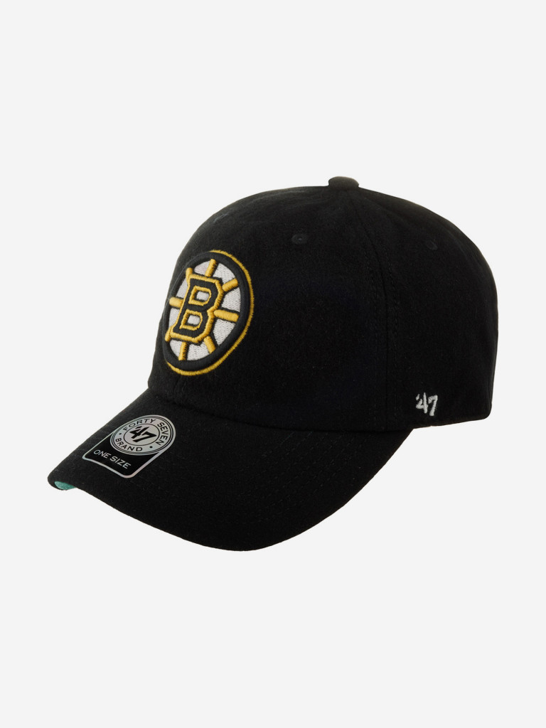 Бейсболка 47 BRAND H-BRKSB01WMS-BK Boston Bruins NHL (черный)