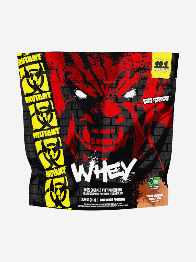 Протеин Mutant Вей, Whey, 2270 г, Тройной шоколад