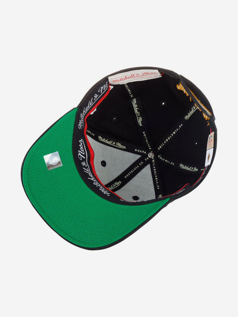 Бейсболка MITCHELL NESS 6HSSFH21HW014-LALBLCK Los Angeles Lakers NBA (черный)