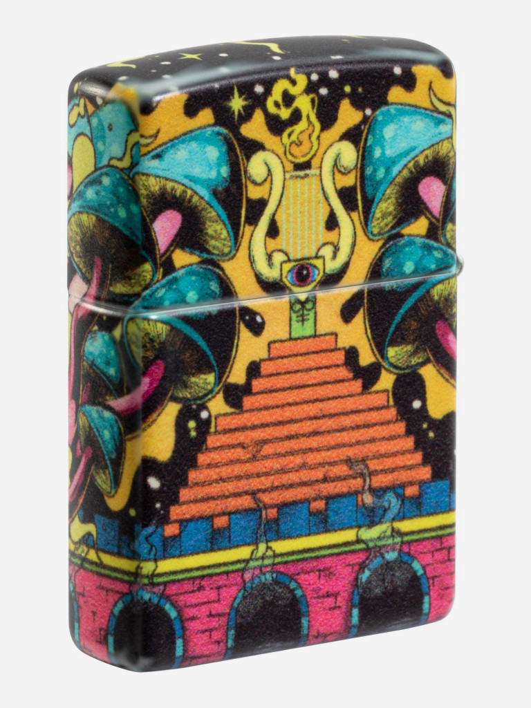 Зажигалка бензиновая ZIPPO 48640 Skull
