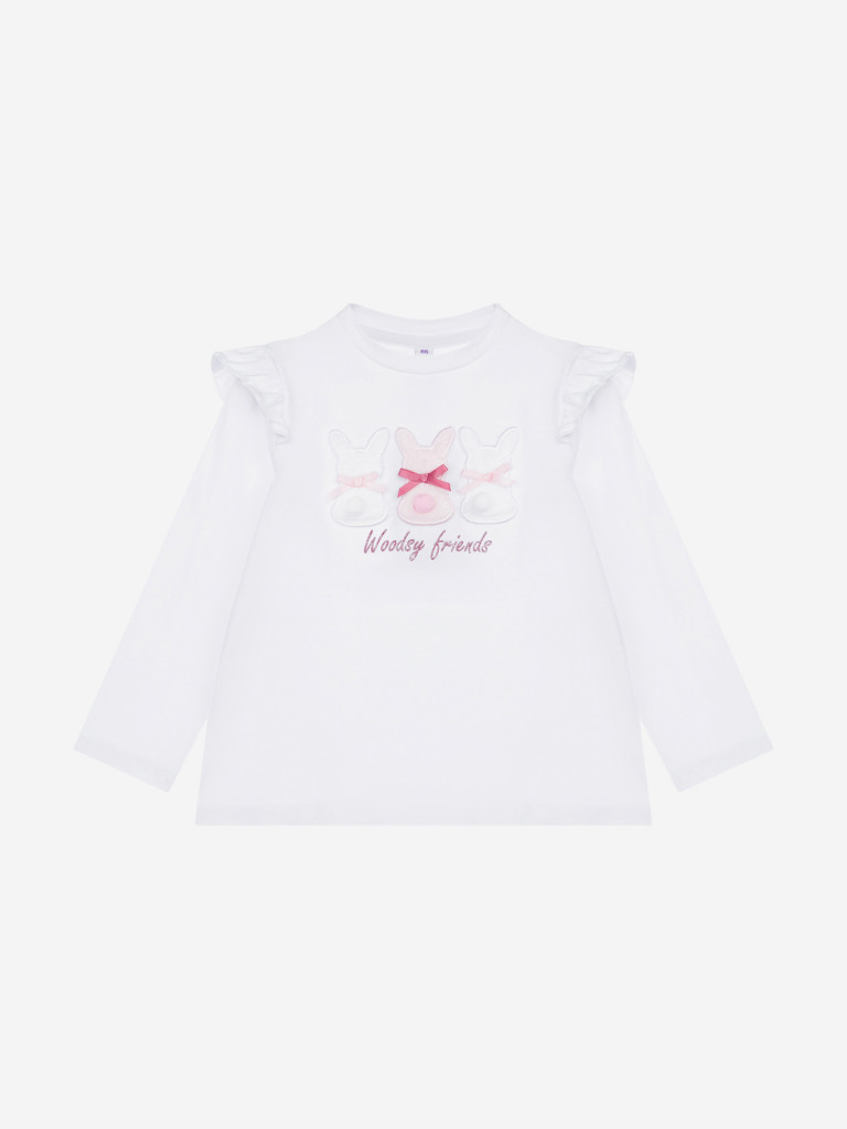 Лонгслив для девочки PlayToday