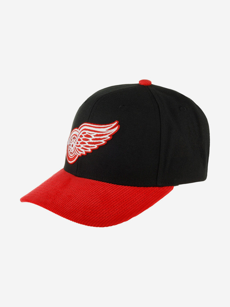 Бейсболка MITCHELL NESS HP7974-DRWBLCK Detroit Red Wings NHL (черный)