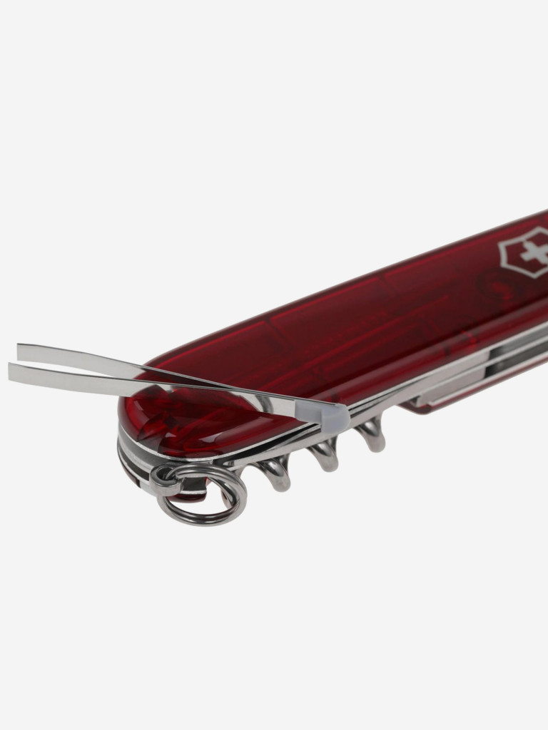 Складной нож Victorinox Spartan, красный полупрозрачный, 1.3603.t