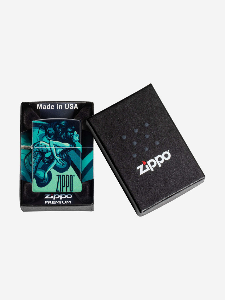 Зажигалка бензиновая ZIPPO 48605 Mermaid