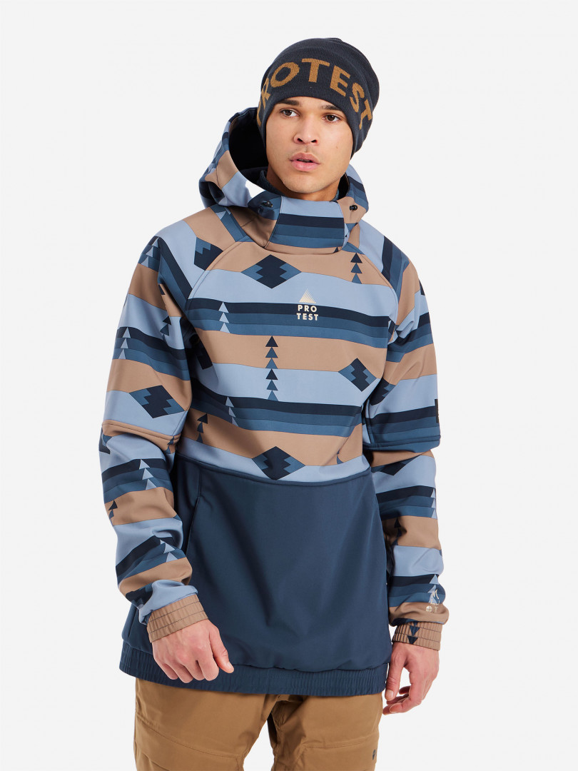 фото Анорак мужской protest, синий