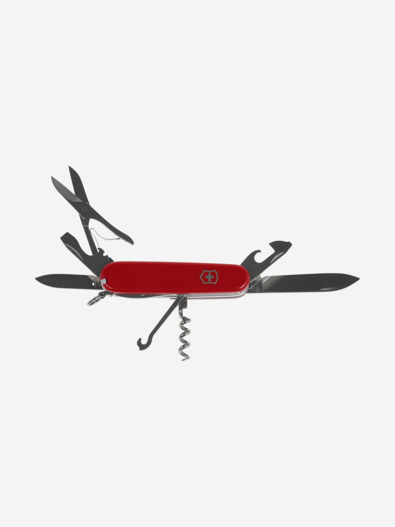 Складной нож Victorinox Huntsman, функций: 15, 91мм, красный , коробка картонная, 1.3713