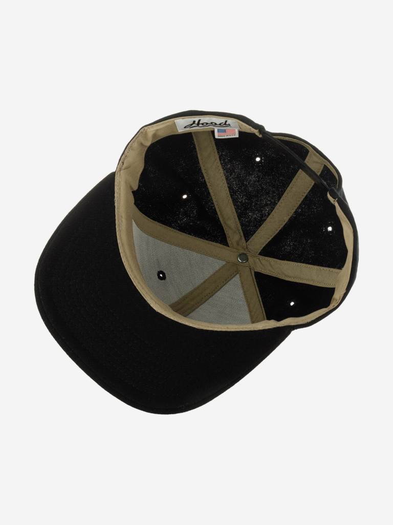 Бейсболка с прямым козырьком HOOD 100-MWL076-PA012-BK Pittsburgh Name (черный)