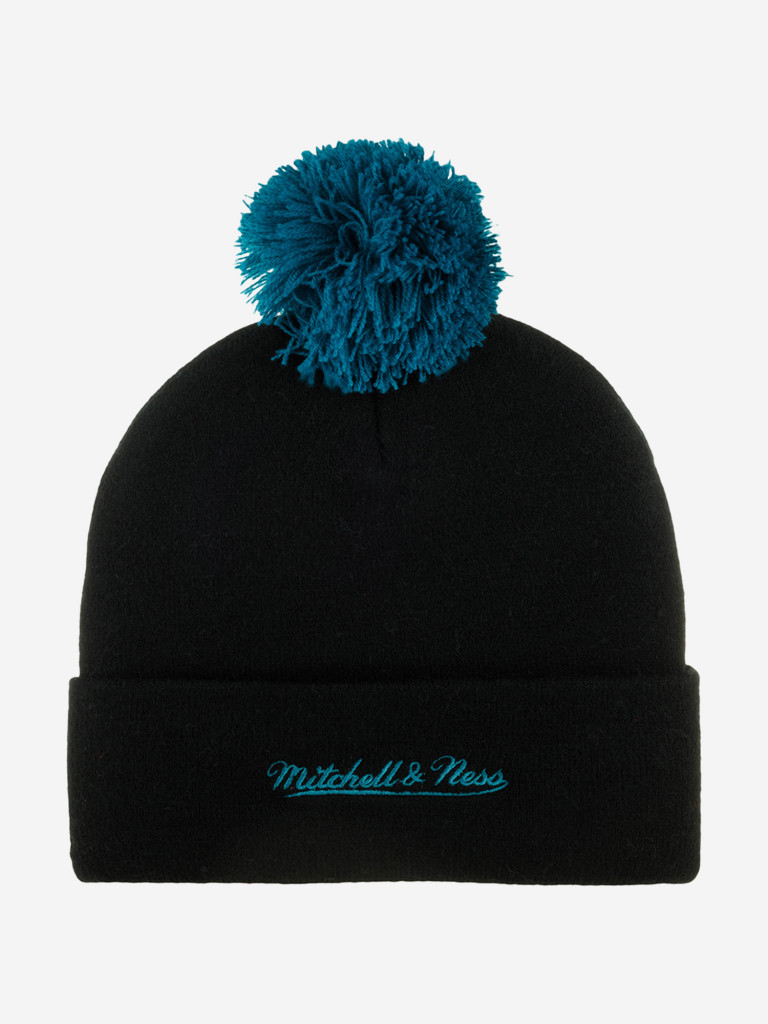 Шапка с помпоном MITCHELL NESS KTPCDX22016-SJSBLCK San Jose Sharks NHL (черный)