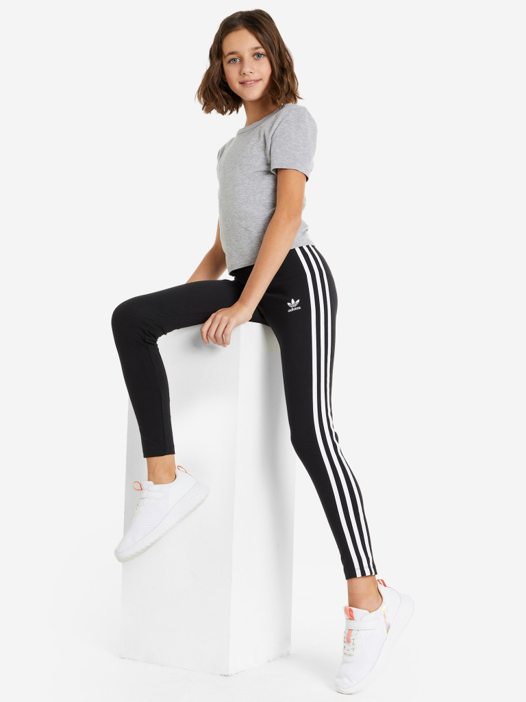 Легинсы для девочек adidas 3-Stripes