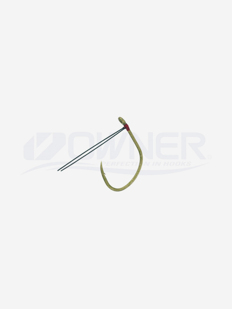 Крючок OWNER Weedless Wacky Hook green №1/0 4шт