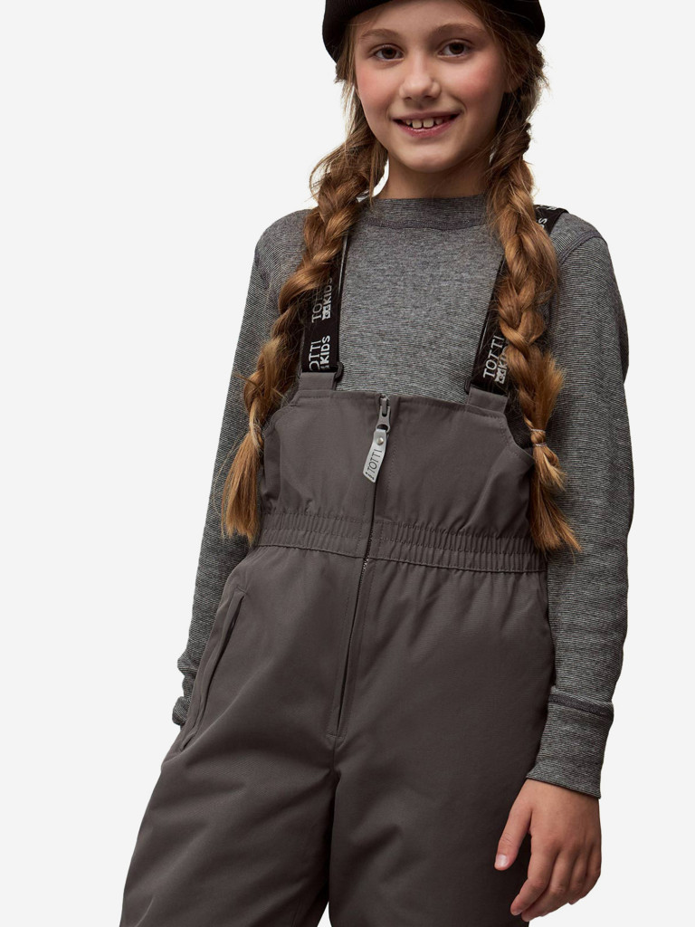 Утепленный полукомбинезон для девочек TOTTI KIDS