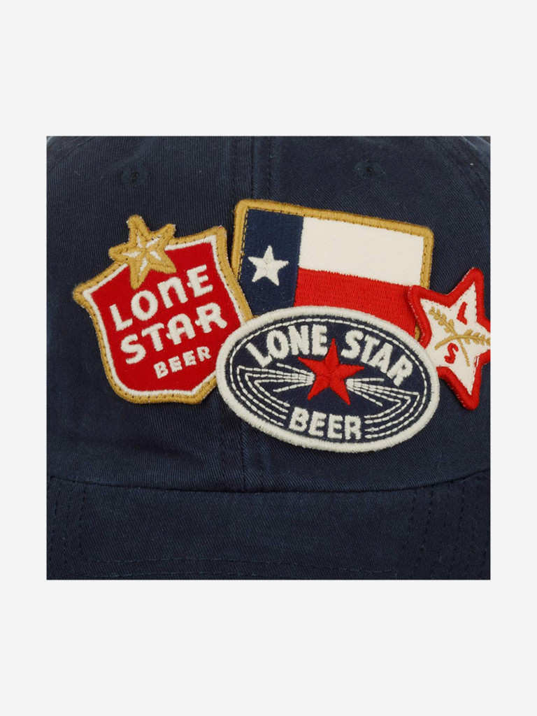 Бейсболка AMERICAN NEEDLE PBC-1907B PBR Lone Star Iconic (синий)