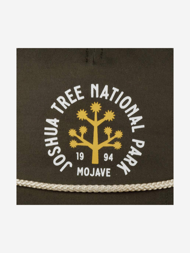 Бейсболка AMERICAN NEEDLE 23002A-JTNP Joshua Tree National Park Canvas Cappy (оливковый)