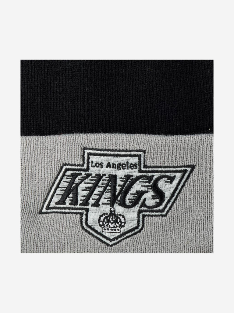 Шапка с отворотом MITCHELL NESS MN-NHL-EU174-LAKING-BLK Los Angeles Kings NHL (черный)